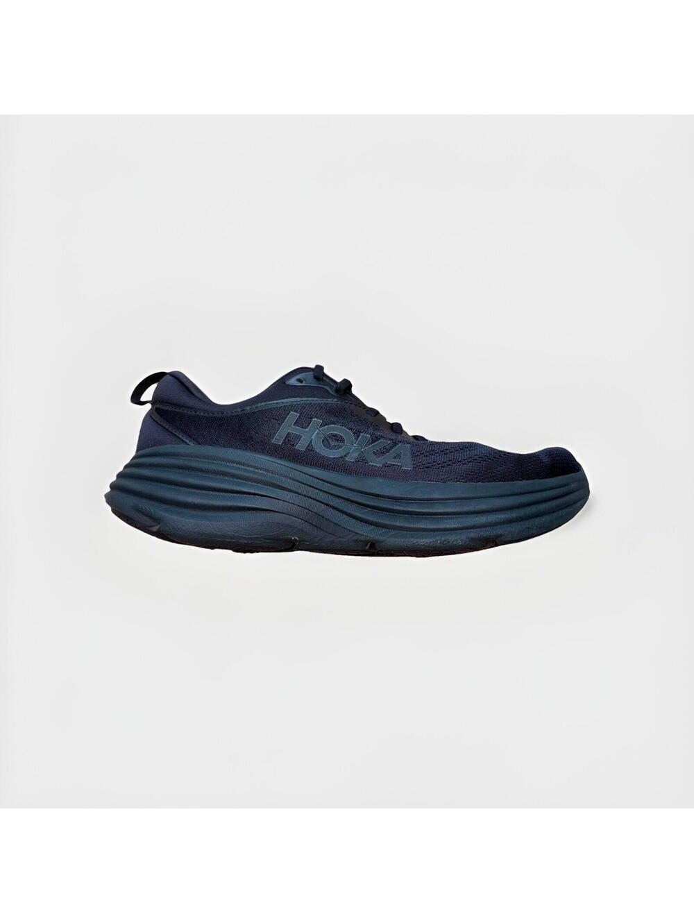 Hoka Bondi 8 Triple Black Women’s Size 11B Running Walking Comfort Shoes Wide